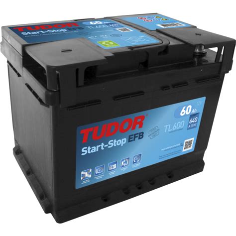 batteria tudor 60ah start stop|Tudor TL600. Start.